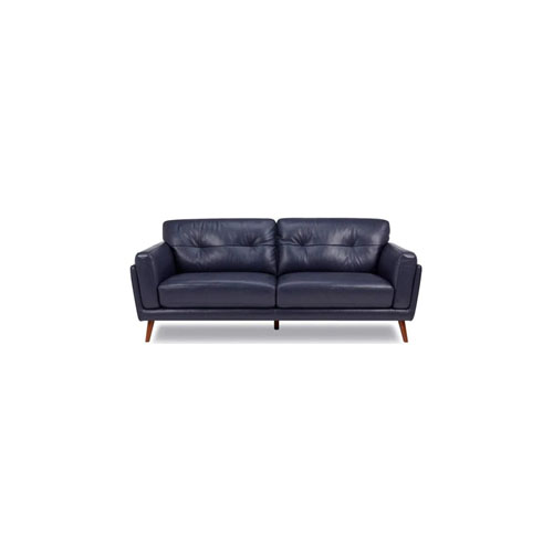 SHABA FAUX LEATHER SOFA