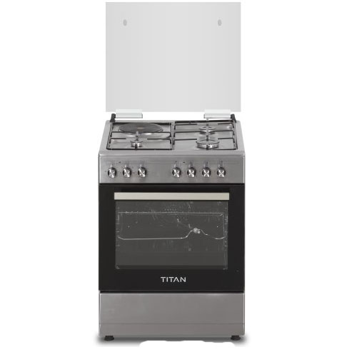 TITAN 3 GAS + 1 ELECTRIC 60 X 60CM TN-FC6310XBS