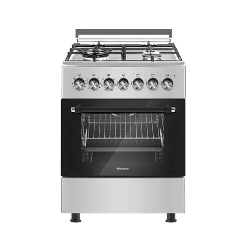 HISENSE COOKER 3-GAS BURNERS AND 1-ELECTRIC PLATE 60X60CM