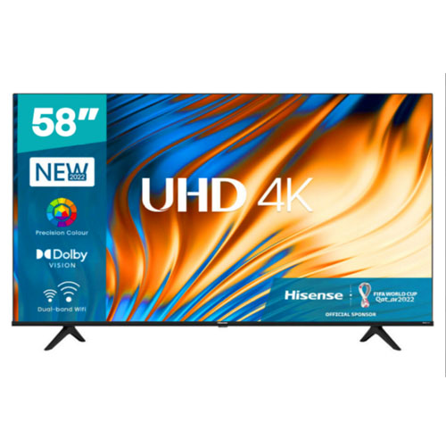 HISENSE 58 INCH 4K UHD SMART TV 58A6H