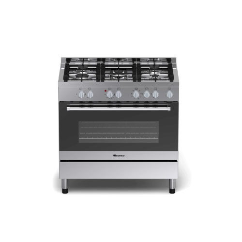 HISENSE 4 BURNERS GAS + 2 ELECTRIC COOKER