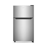 HISENSE 120LTRS DOUBLE-DOOR FRIDGE SILVER COLOUR RD-12DR